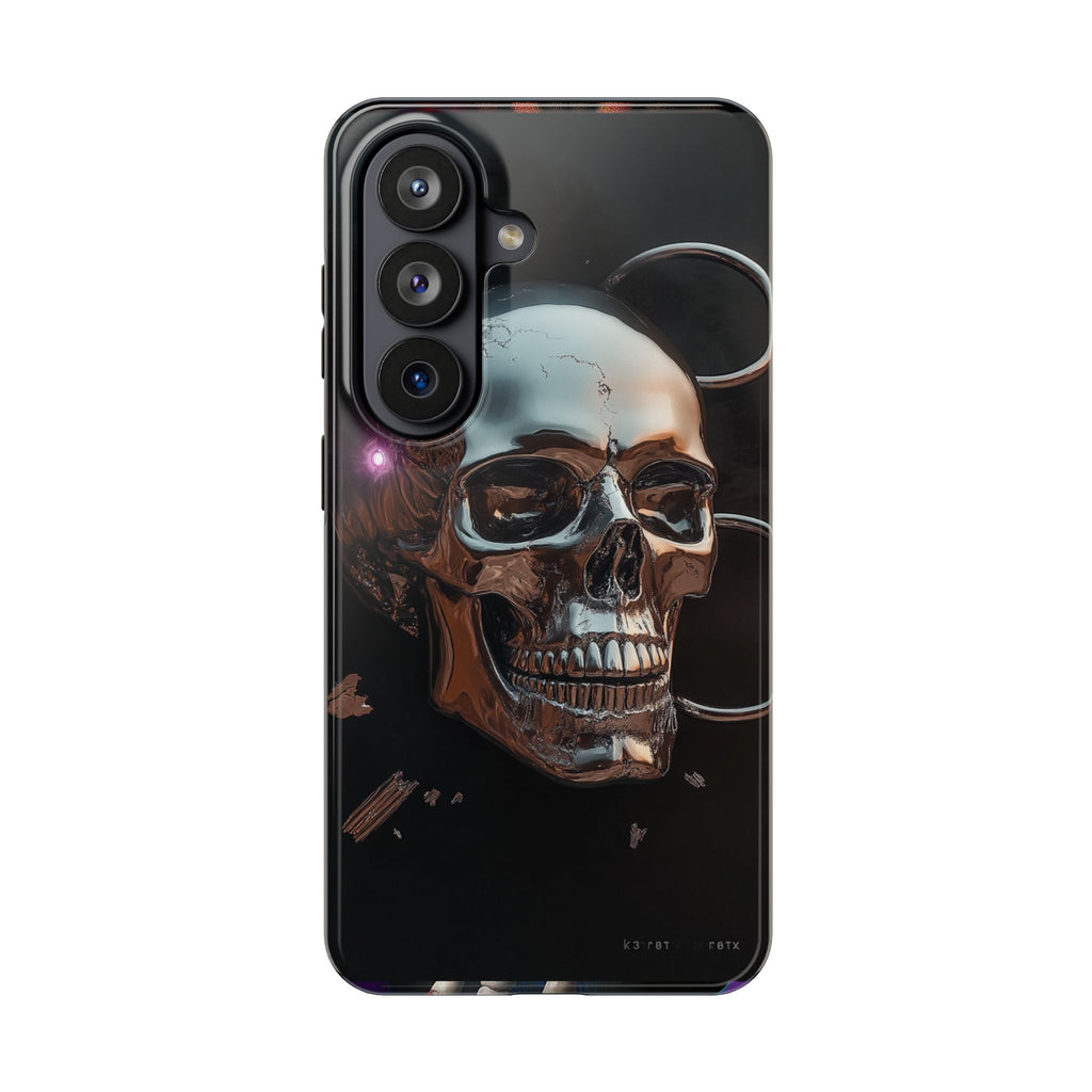 Funda Premium MINUX para iPhone y Samsung Galaxy - Iron Skull 002
