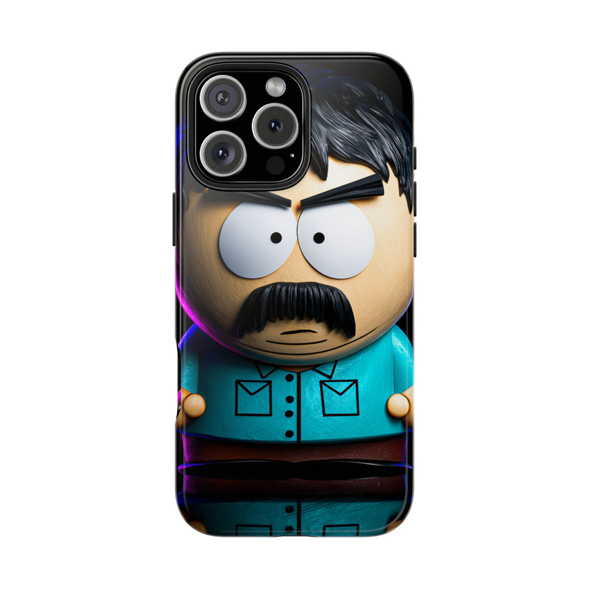 Funda Premium MINUX para iPhone y Samsung Galaxy - 3D Toy Figure 001