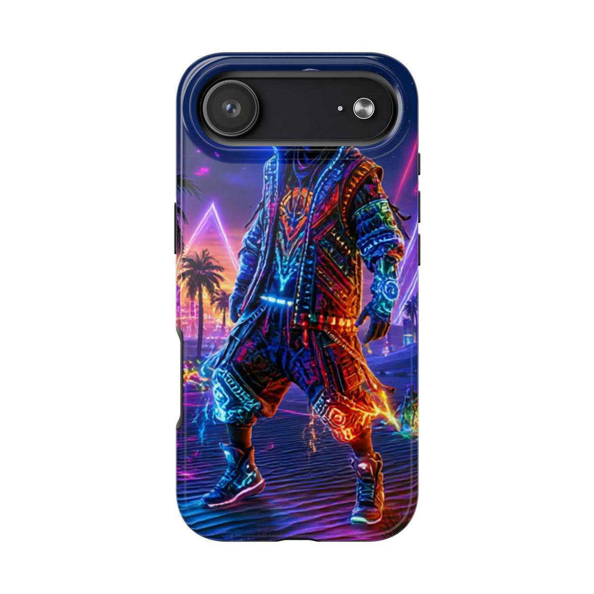 Funda Premium MINUX para iPhone y Samsung Galaxy - Cyberpunk Rave 002