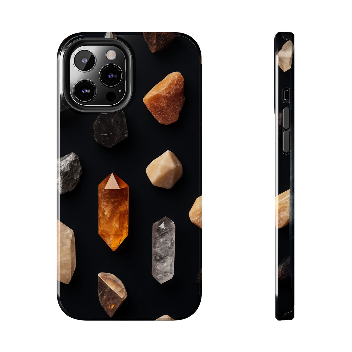 Fundas Premium MINUX para iPhone y Samsung Galaxy - Precious Stone Scatter
