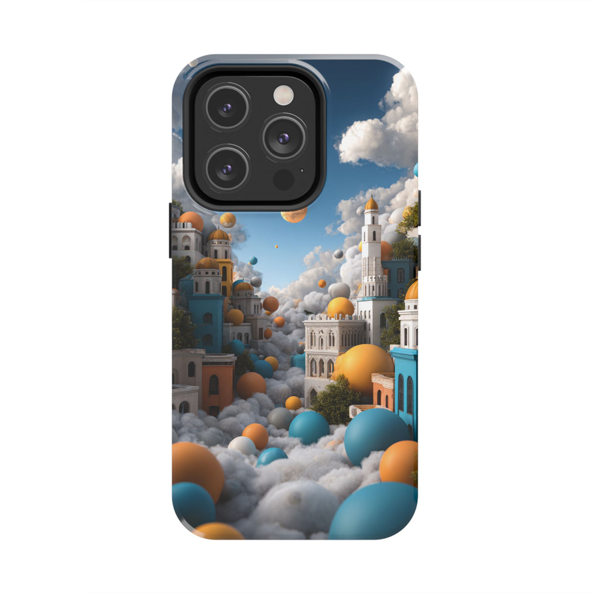 Funda Premium MINUX para iPhone y Samsung Galaxy - Sky