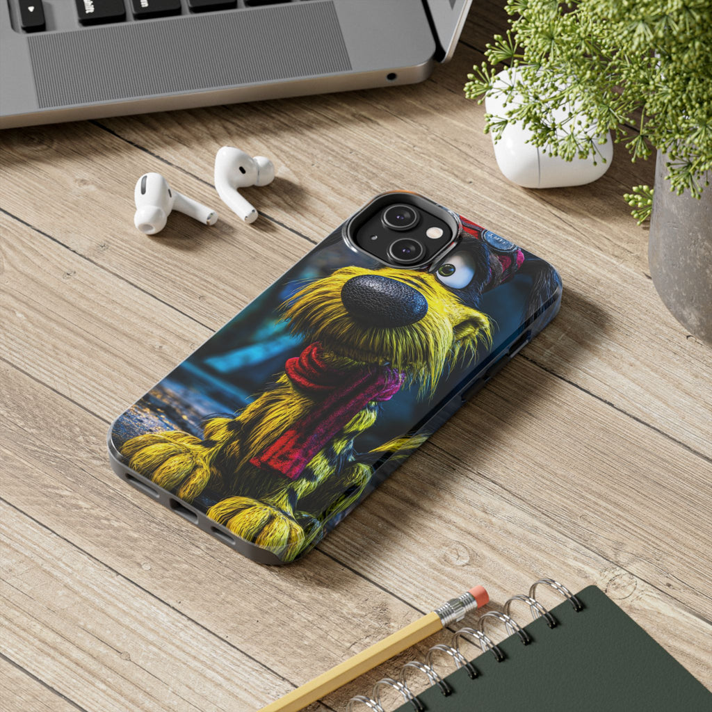 Funda Premium MINUX para iPhone y Samsung Galaxy - 3D dog 3