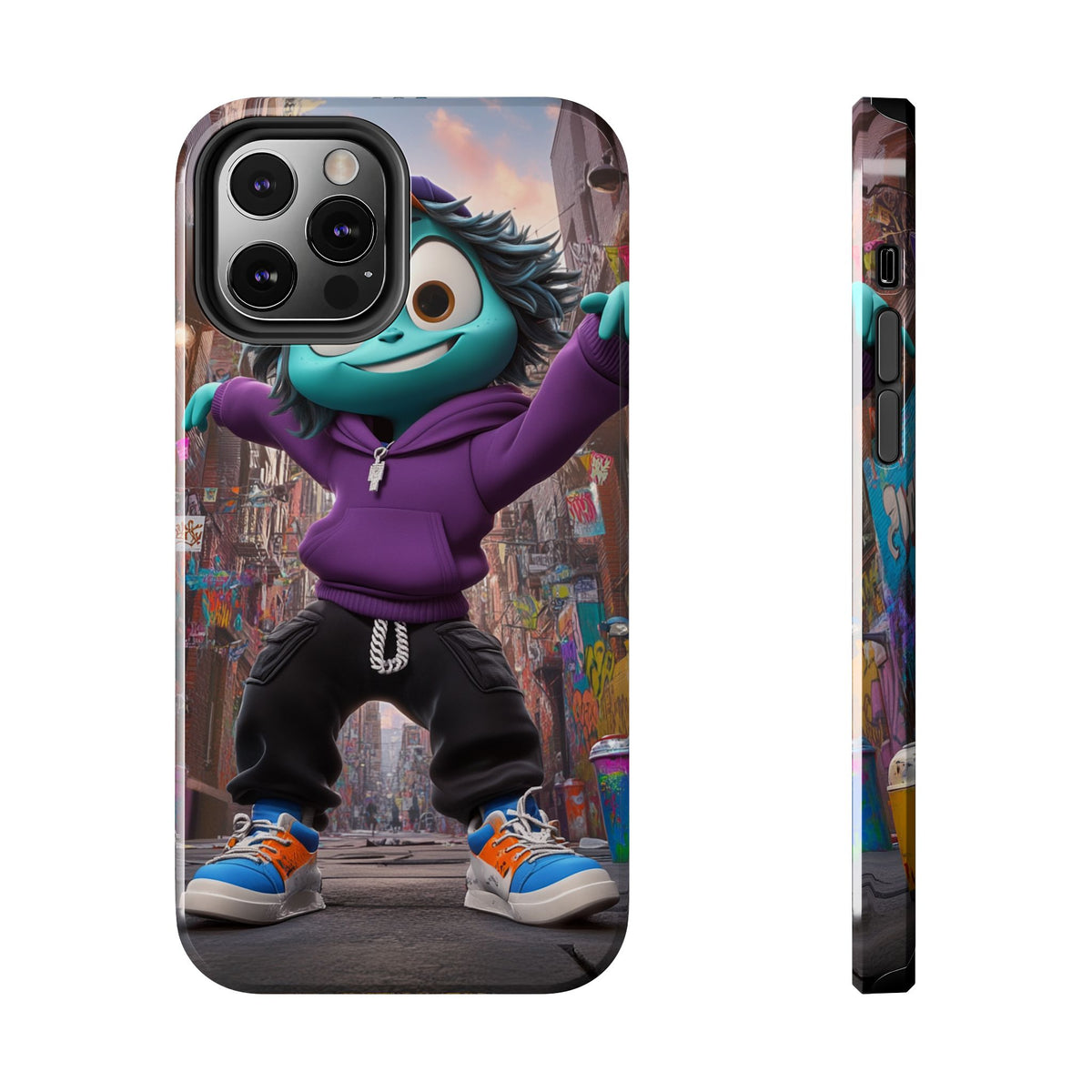 Funda Premium MINUX para iPhone y Samsung Galaxy - Alien Boy 002