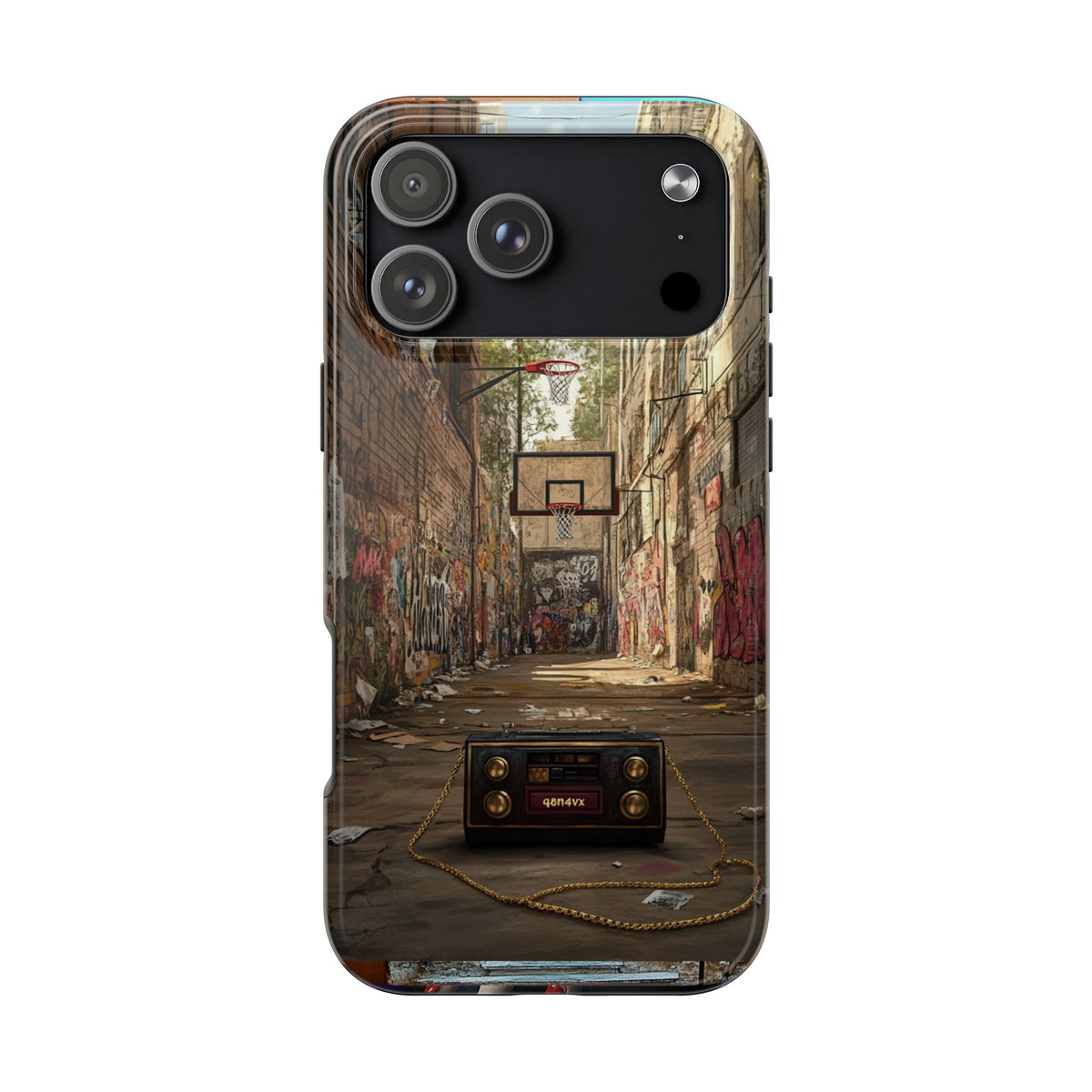 Funda Premium MINUX para iPhone y Samsung Galaxy - Street Radio 001