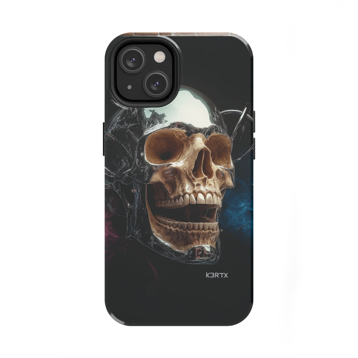 Funda Premium MINUX para iPhone y Samsung Galaxy - Iron Skull 003