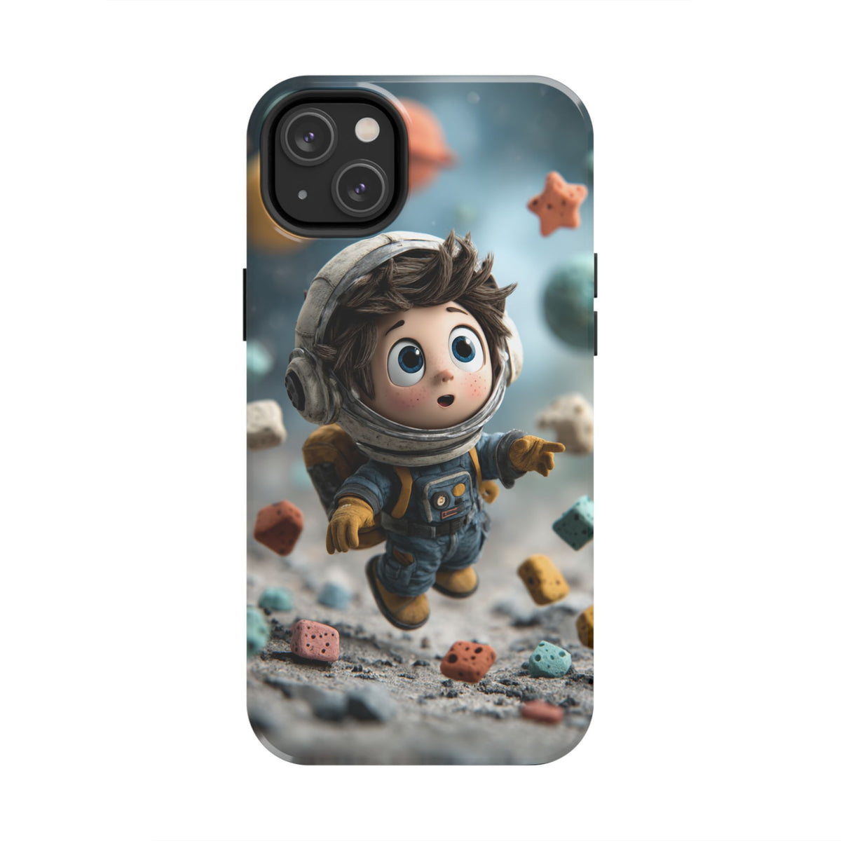 Funda Premium MINUX para iPhone y Samsung Galaxy - Astronaut child