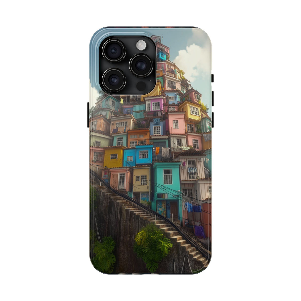 Funda Premium MINUX para iPhone y Samsung Galaxy - Favela 003