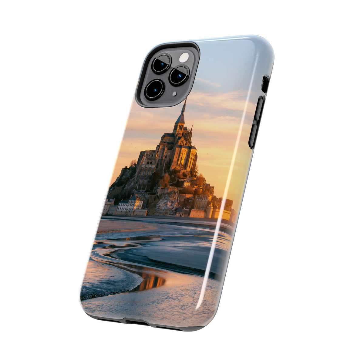 Funda Premium MINUX para iPhone y Samsung Galaxy - Mont Saint-Michel