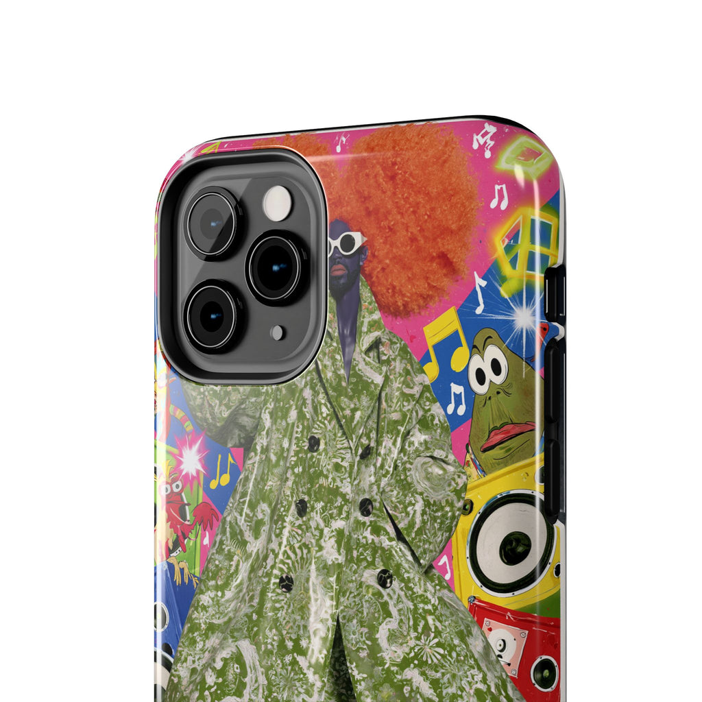 Fundas Premium MINUX para iPhone y Samsung Galaxy - Purple Tech Creature