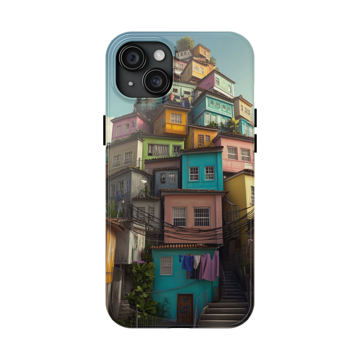 Funda Premium MINUX para iPhone y Samsung Galaxy - Favela 001