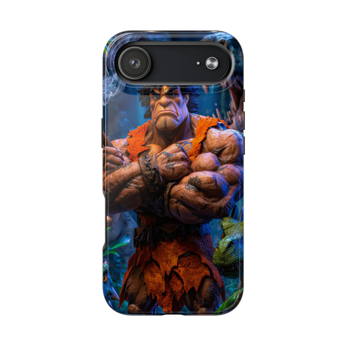Funda Premium MINUX para iPhone y Samsung Galaxy - Caveman 001