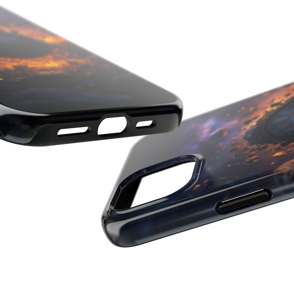 Funda Premium MINUX para iPhone y Samsung Galaxy - Clock