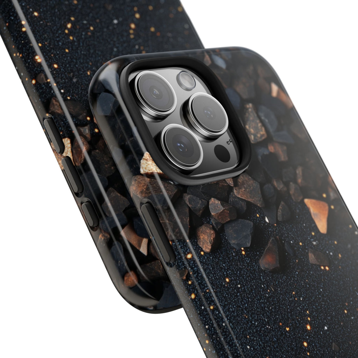 Fundas Premium MINUX para iPhone y Samsung Galaxy - Obsidian Stone Mosaic