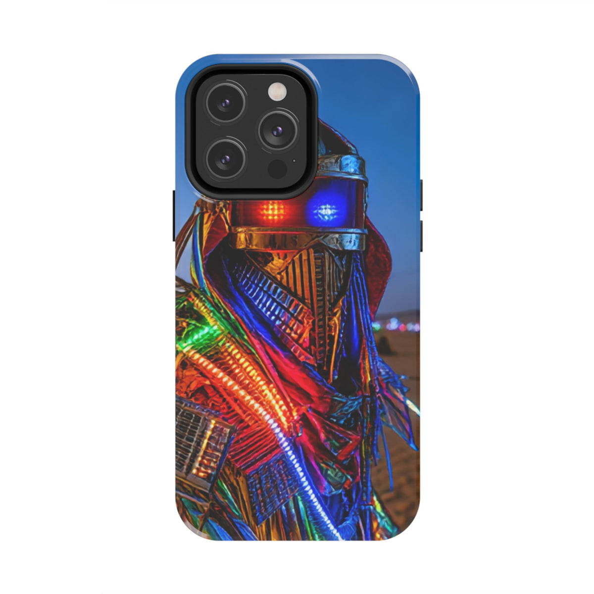 Funda Premium MINUX para iPhone y Samsung Galaxy - Cyberpunk Rave 001