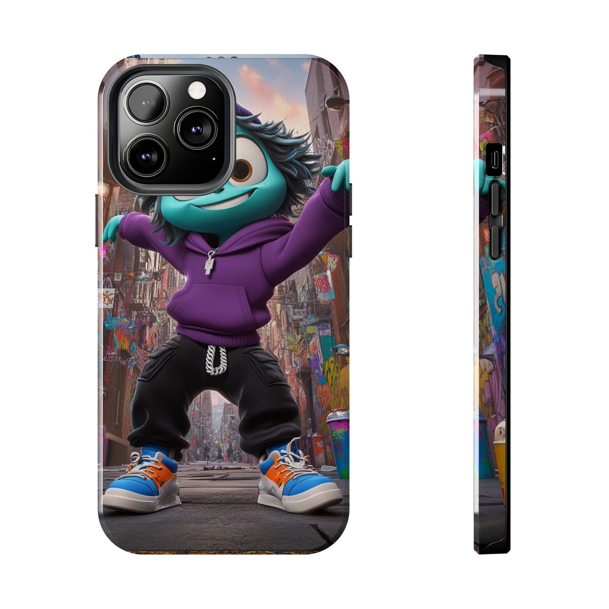 Funda Premium MINUX para iPhone y Samsung Galaxy - Alien Boy 002