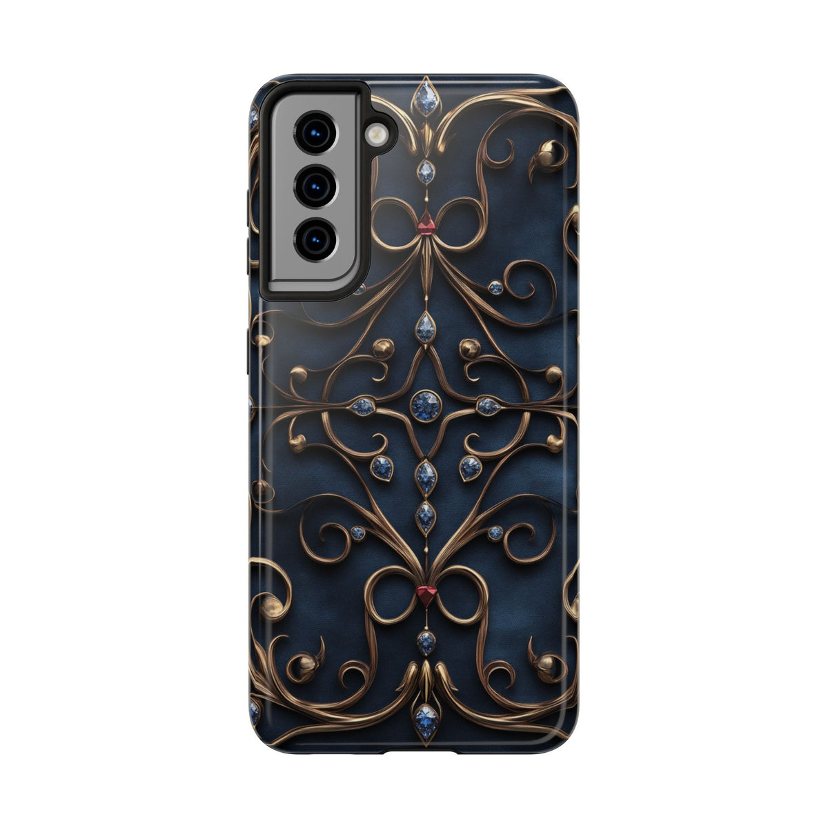 Fundas Premium MINUX para iPhone y Samsung Galaxy - Royal Gold Filigree