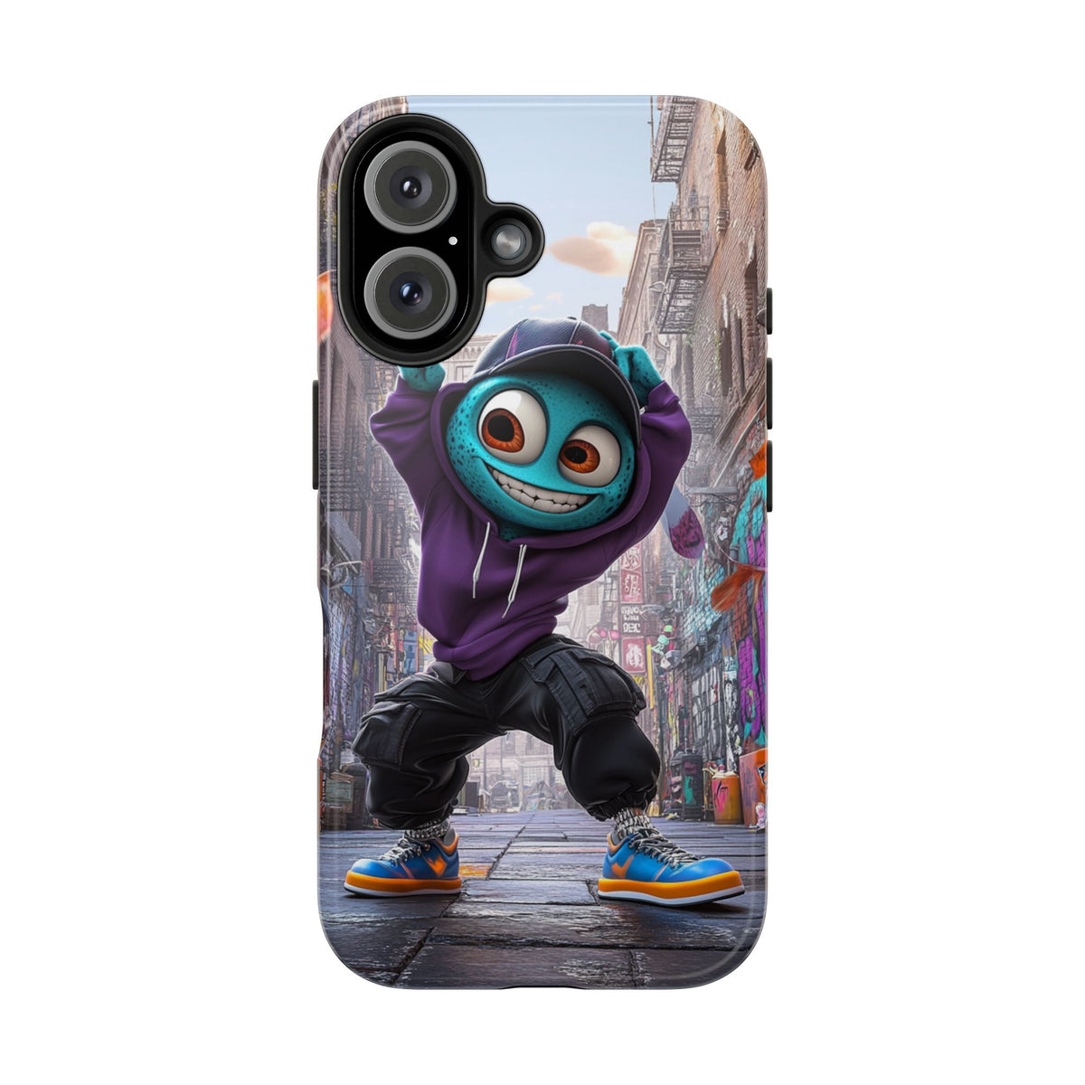 Funda Premium MINUX para iPhone y Samsung Galaxy - Alien Boy 001