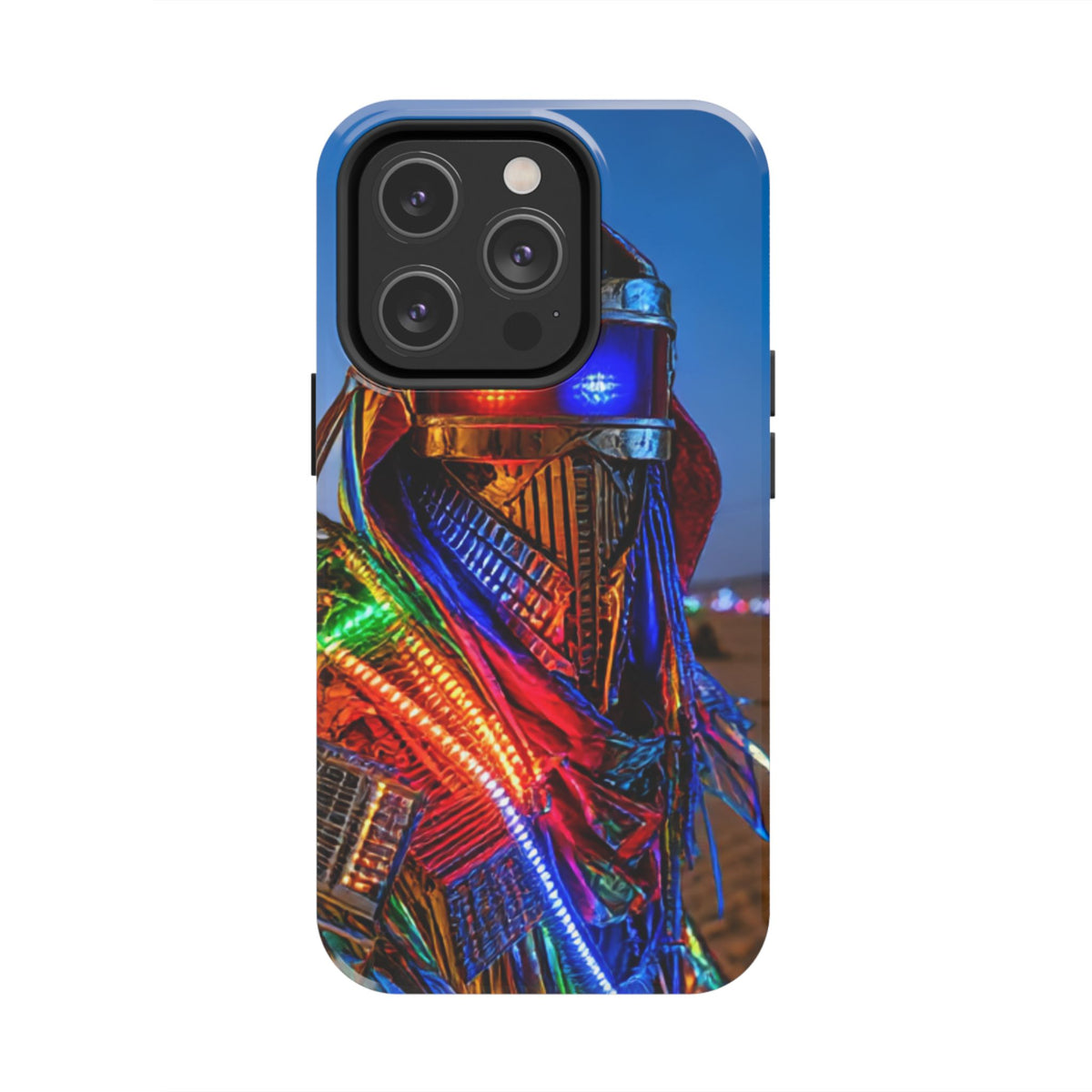 Funda Premium MINUX para iPhone y Samsung Galaxy - Cyberpunk Rave 001