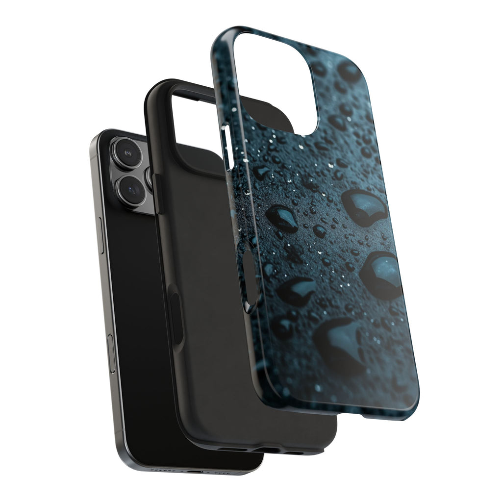 Fundas Premium MINUX para iPhone y Samsung Galaxy - Midnight Water Drops