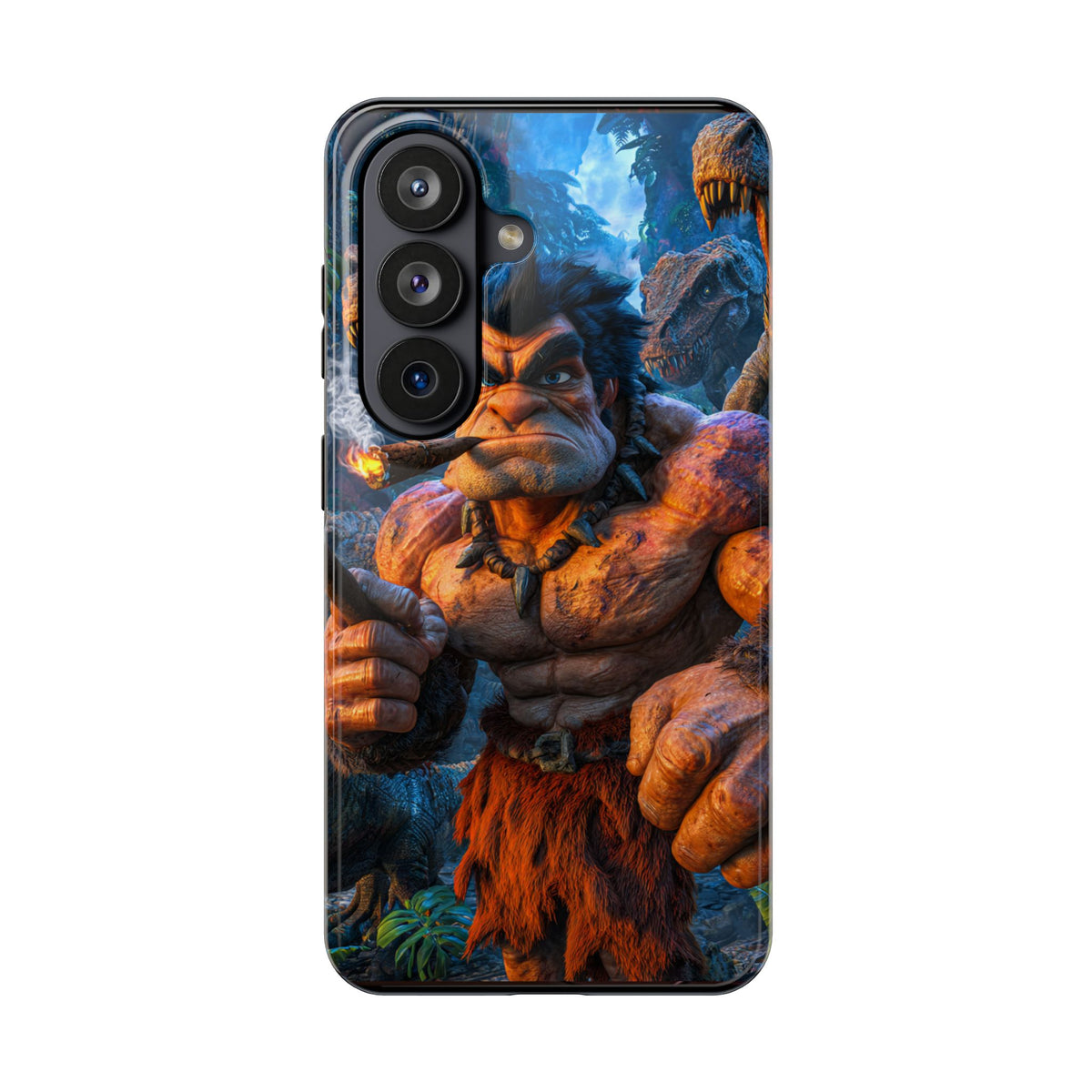 Funda Premium MINUX para iPhone y Samsung Galaxy - Caveman 003