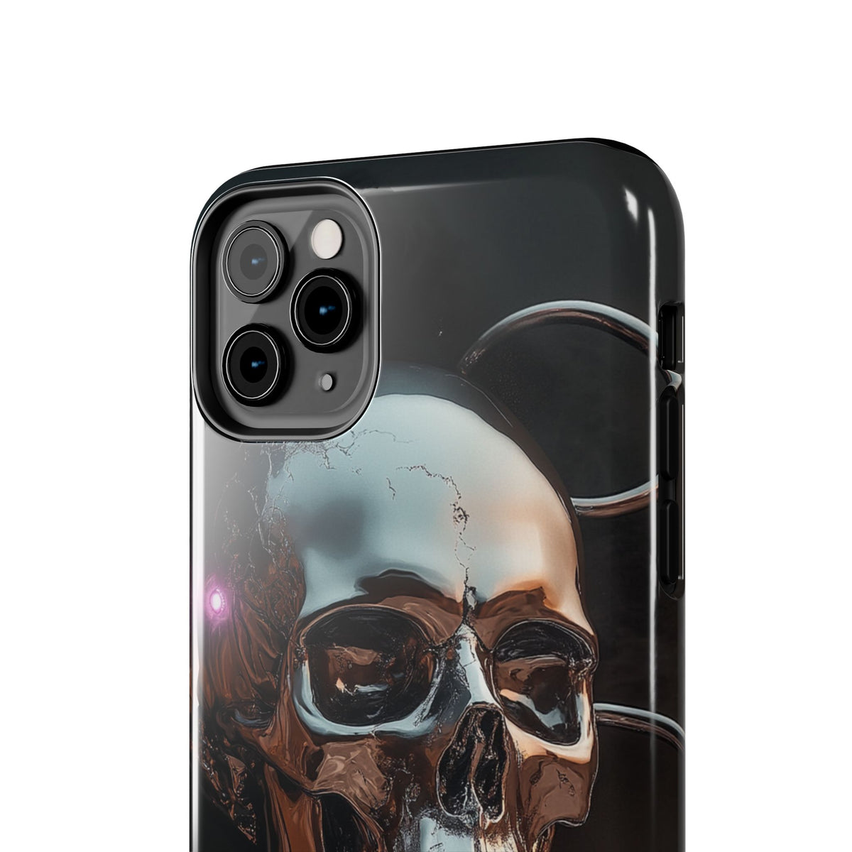 Funda Premium MINUX para iPhone y Samsung Galaxy - Iron Skull 002