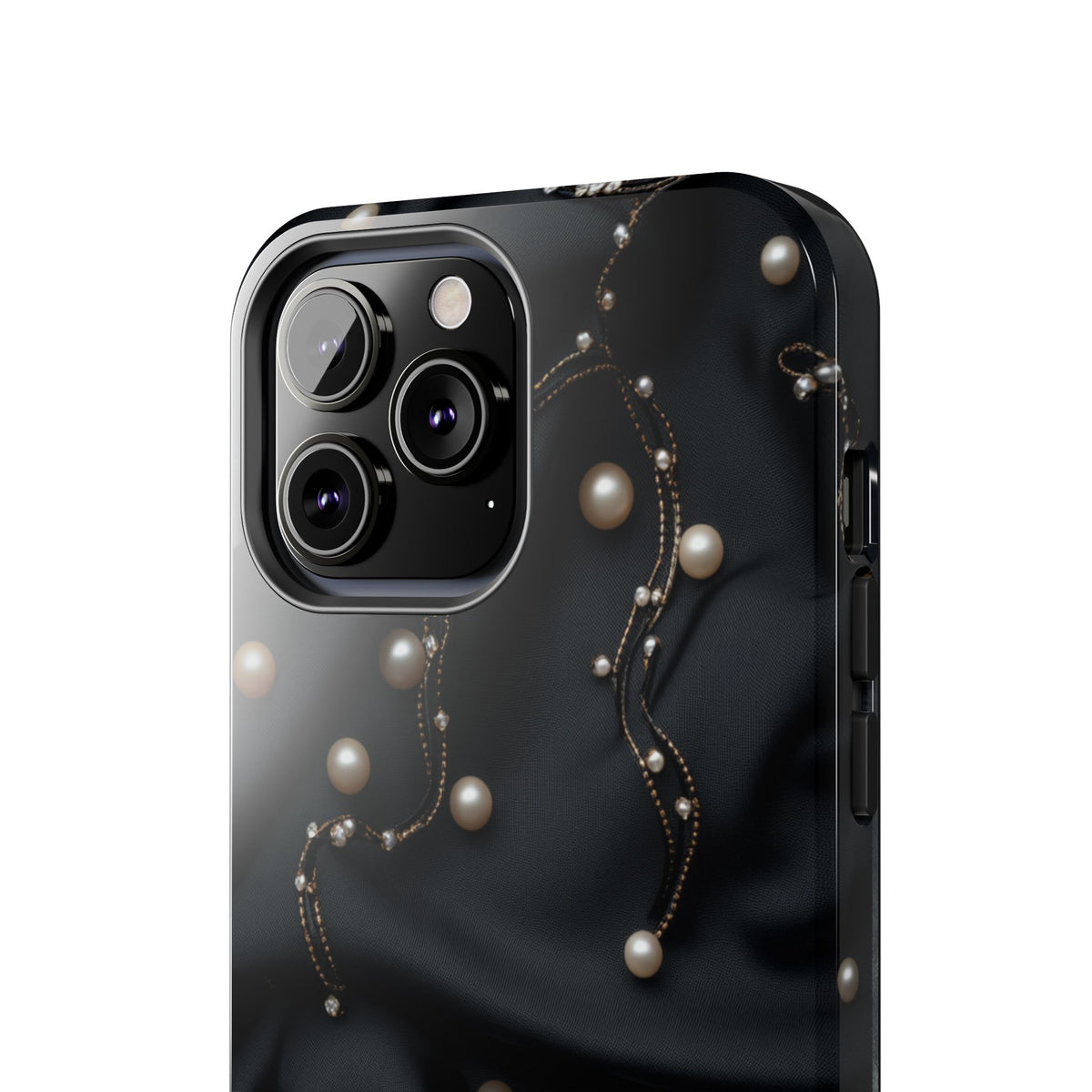 Fundas Premium MINUX para iPhone y Samsung Galaxy - Pearl Chain Velvet