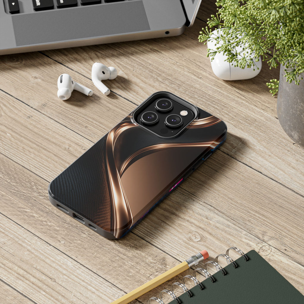 Funda Premium MINUX para iPhone y Samsung Galaxy - Luxe Curve