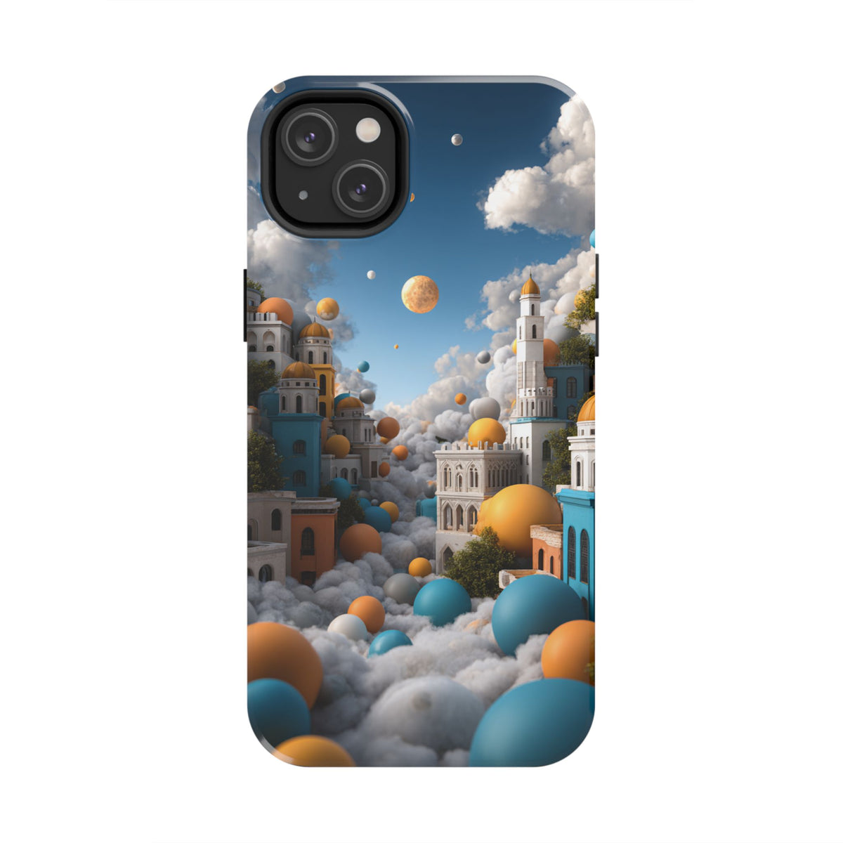 Funda Premium MINUX para iPhone y Samsung Galaxy - Sky