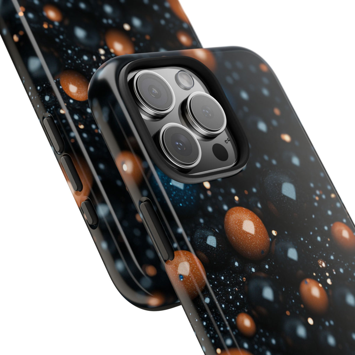 Fundas Premium MINUX para iPhone y Samsung Galaxy - Copper Pearl Constellation