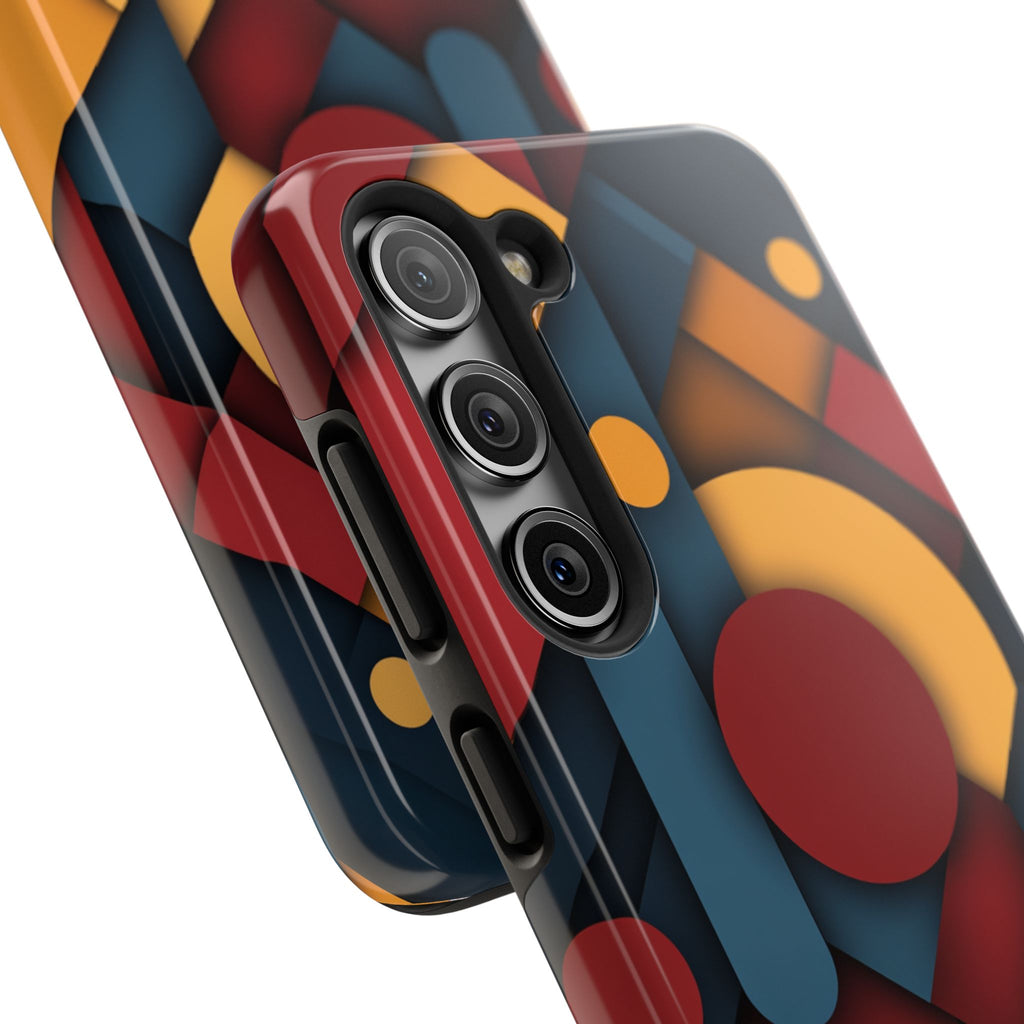 Fundas Premium MINUX para iPhone y Samsung Galaxy - Geometric Pulse