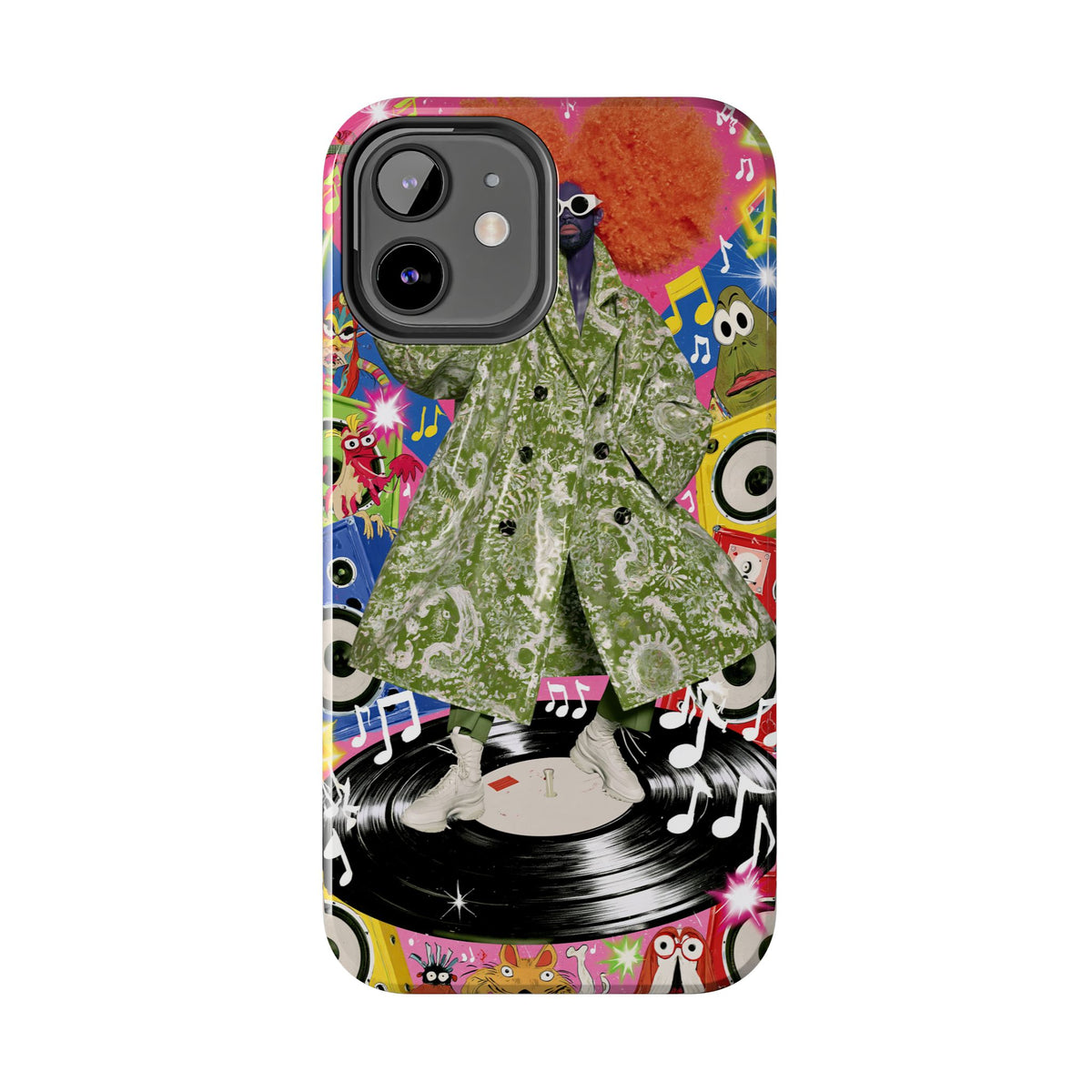 Fundas Premium MINUX para iPhone y Samsung Galaxy - Purple Tech Creature