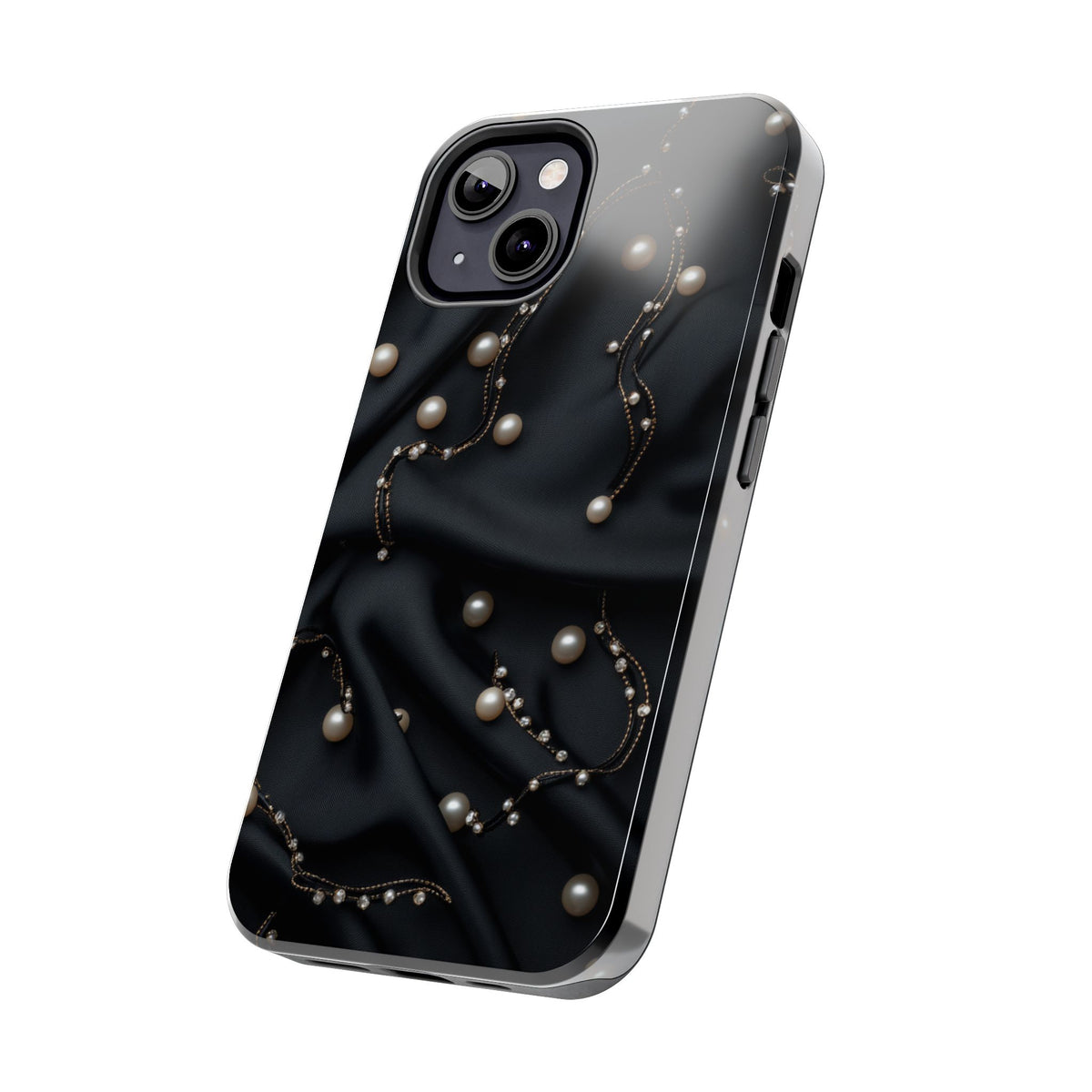 Fundas Premium MINUX para iPhone y Samsung Galaxy - Pearl Chain Velvet