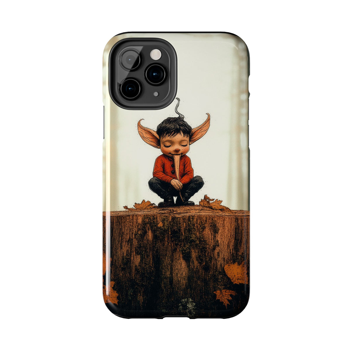 Fundas Premium MINUX para iPhone y Samsung Galaxy - Tiny Forest Guardian