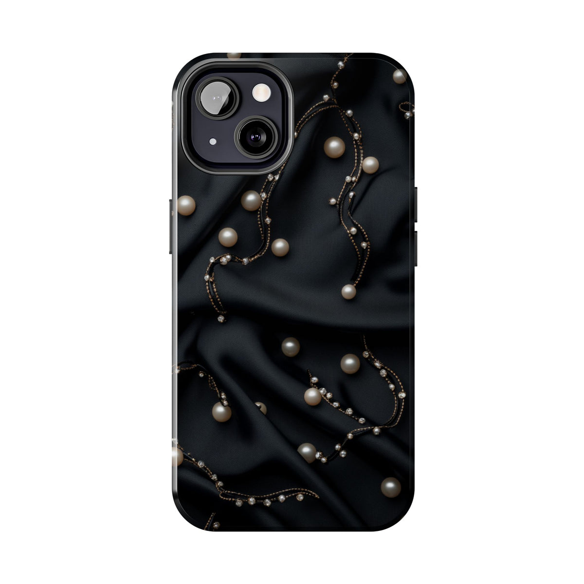 Fundas Premium MINUX para iPhone y Samsung Galaxy - Pearl Chain Velvet
