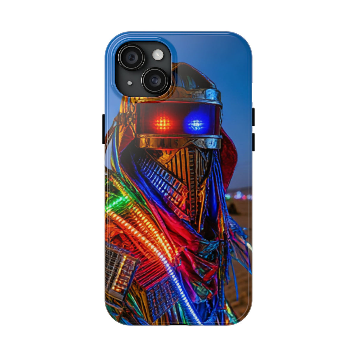 Funda Premium MINUX para iPhone y Samsung Galaxy - Cyberpunk Rave 001