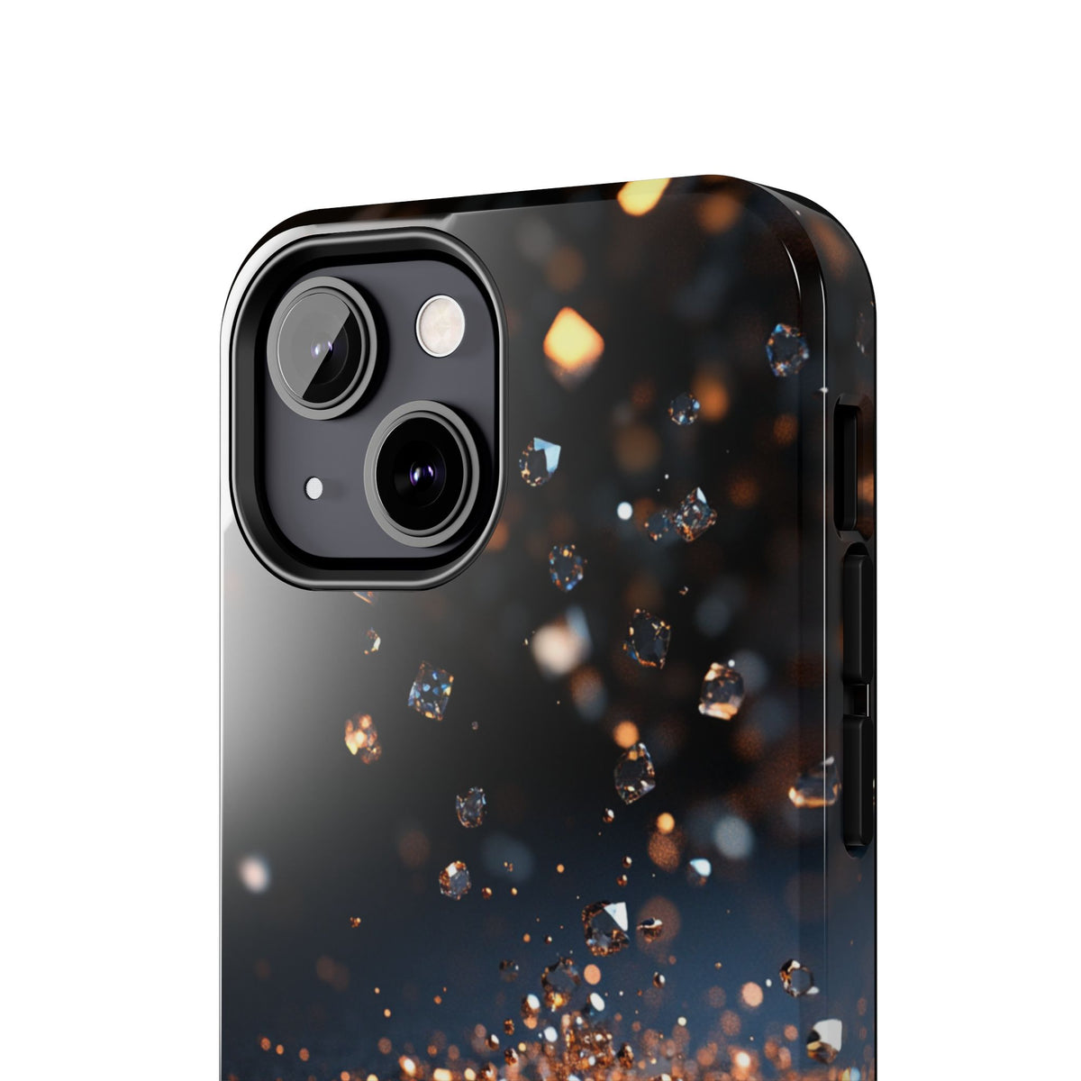 Fundas Premium MINUX para iPhone y Samsung Galaxy - Golden Diamond Dust