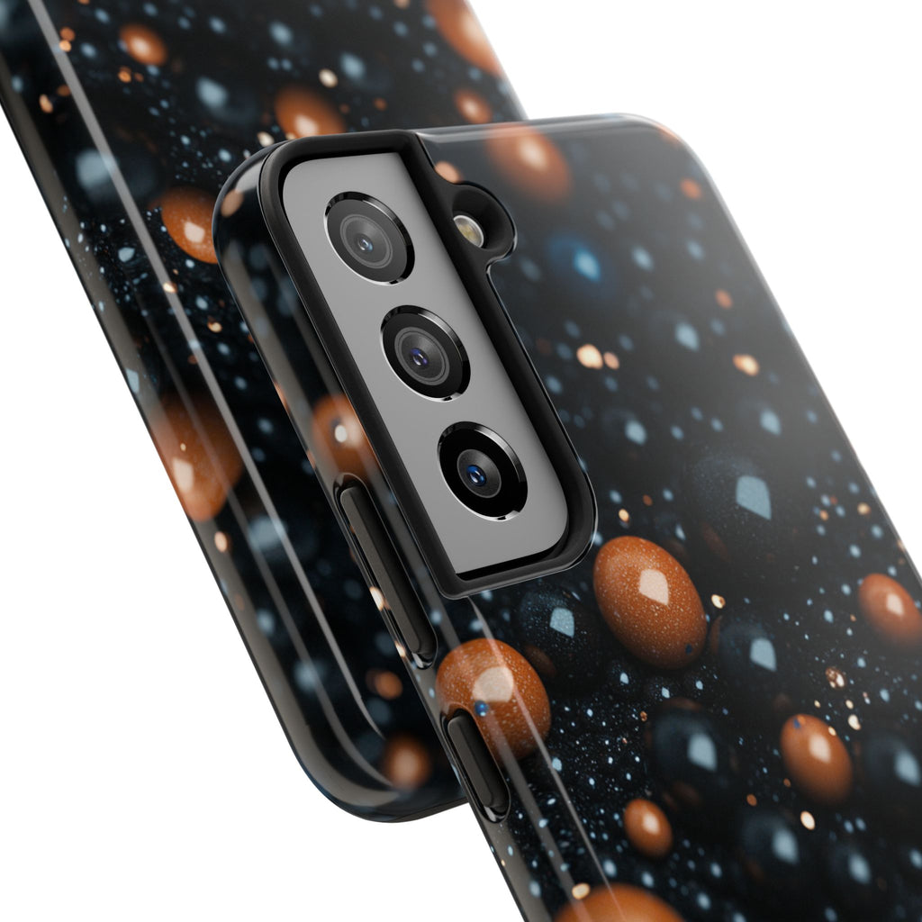 Fundas Premium MINUX para iPhone y Samsung Galaxy - Copper Pearl Constellation