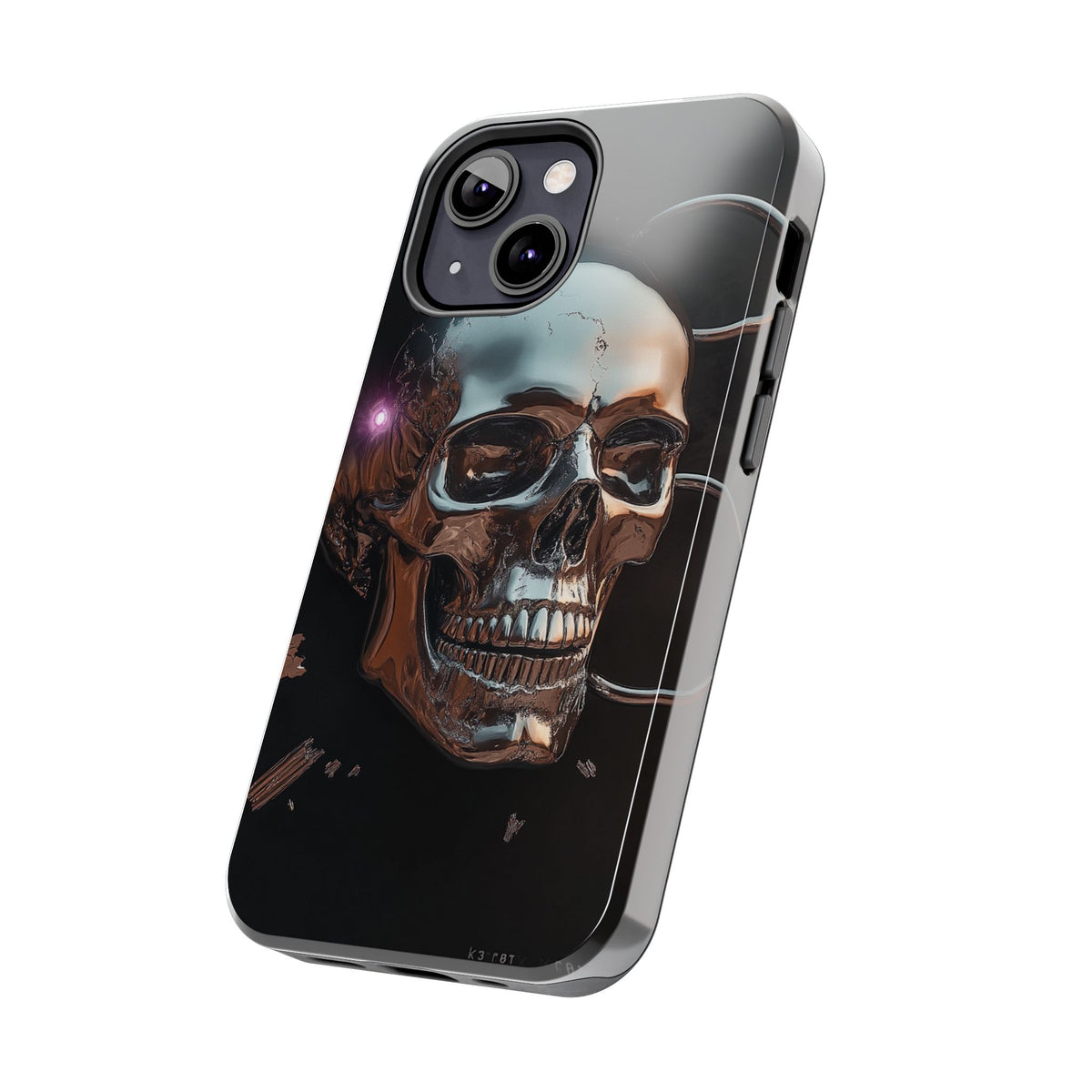 Funda Premium MINUX para iPhone y Samsung Galaxy - Iron Skull 002