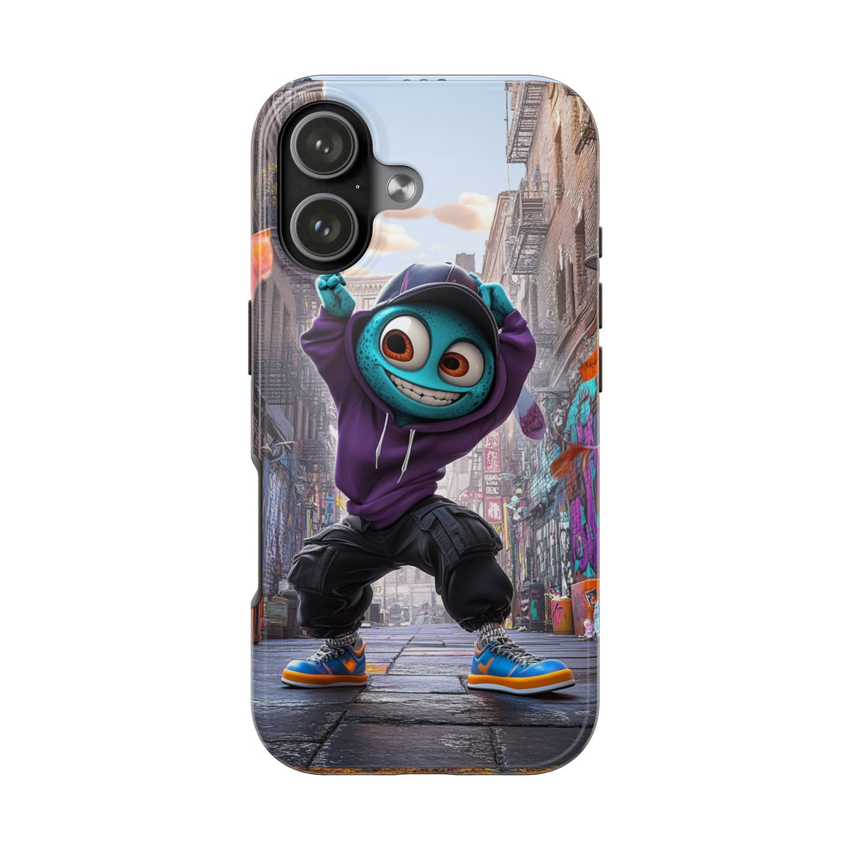 Funda Premium MINUX para iPhone y Samsung Galaxy - Alien Boy 001