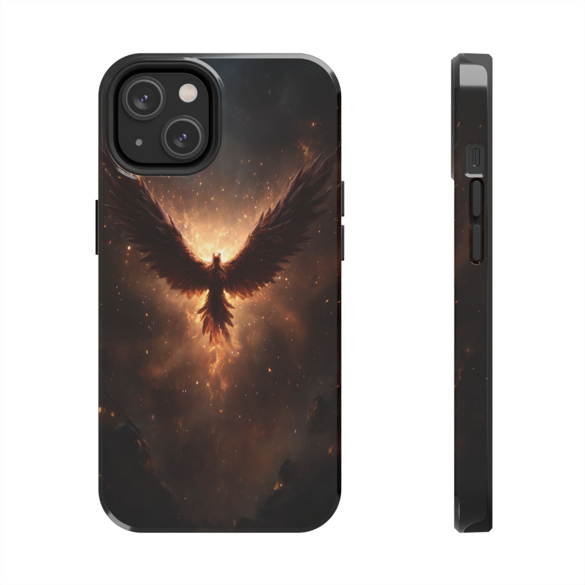 Funda Premium MINUX para iPhone y Samsung Galaxy - Phoenix Rise