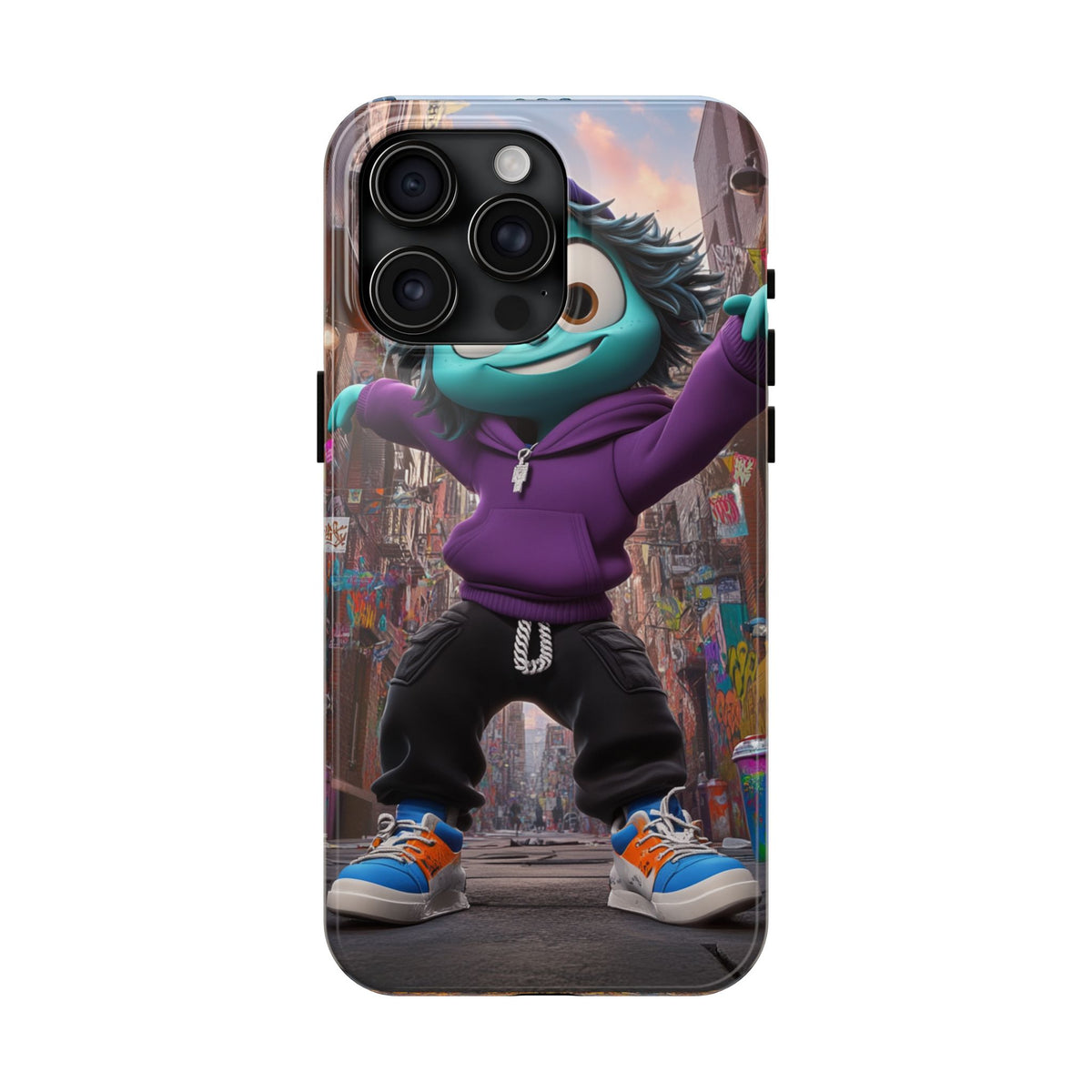 Funda Premium MINUX para iPhone y Samsung Galaxy - Alien Boy 002