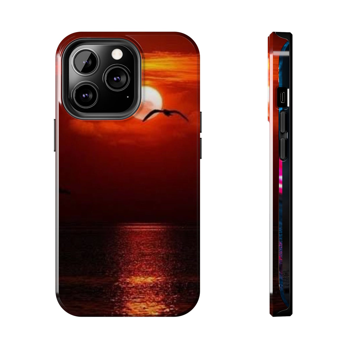 Funda Premium MINUX para iPhone y Samsung Galaxy - Sunset Tide