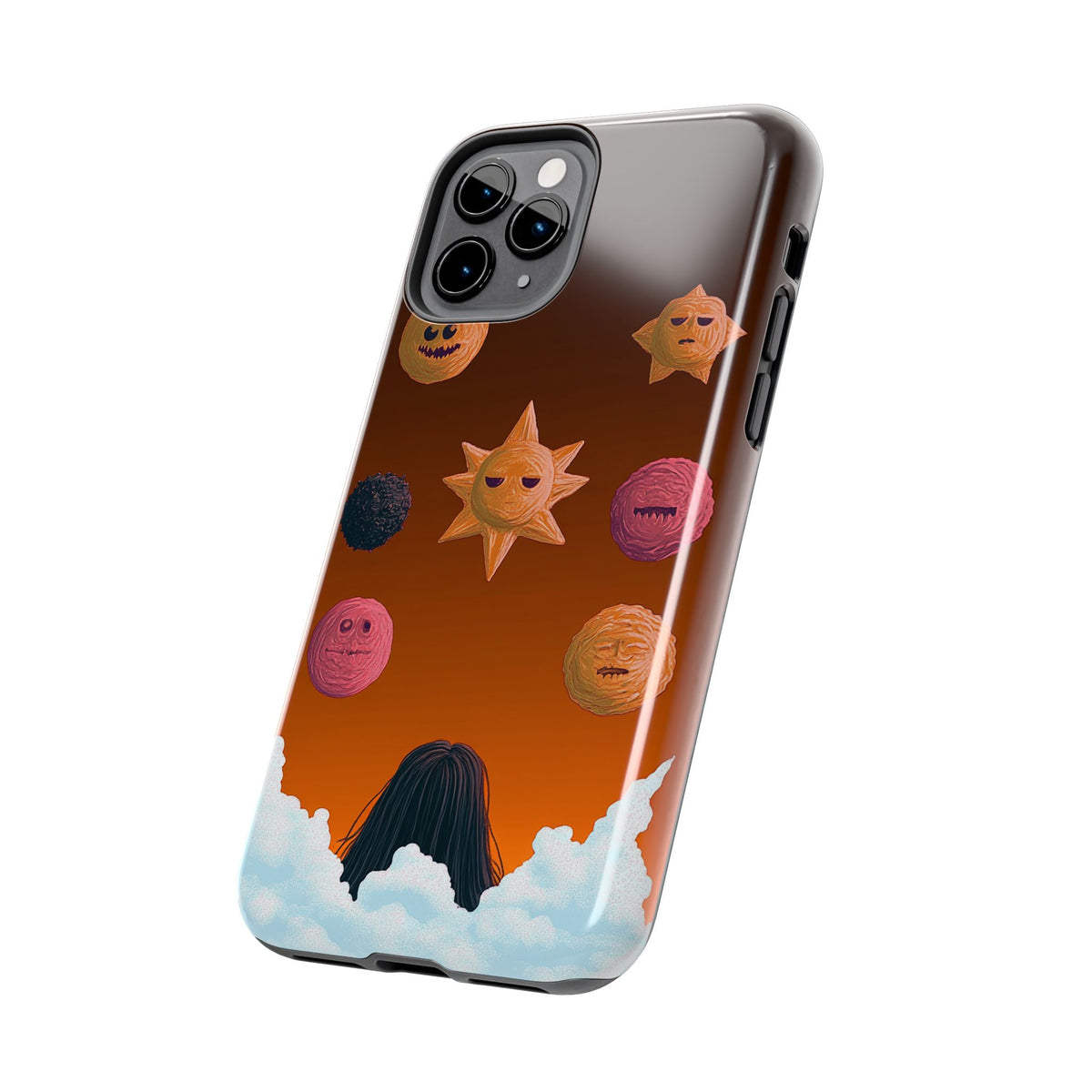 Fundas Premium MINUX para iPhone y Samsung Galaxy - Celestial Shapes