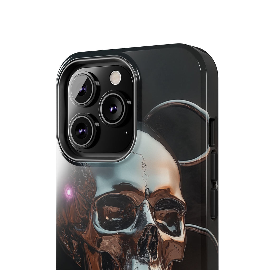Funda Premium MINUX para iPhone y Samsung Galaxy - Iron Skull 002