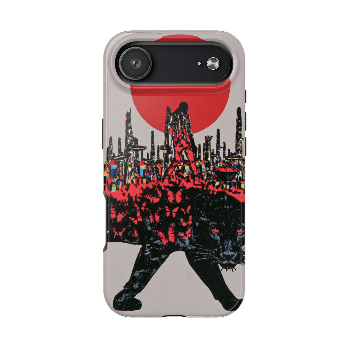 Fundas Premium MINUX para iPhone y Samsung Galaxy - Red Moon Panther
