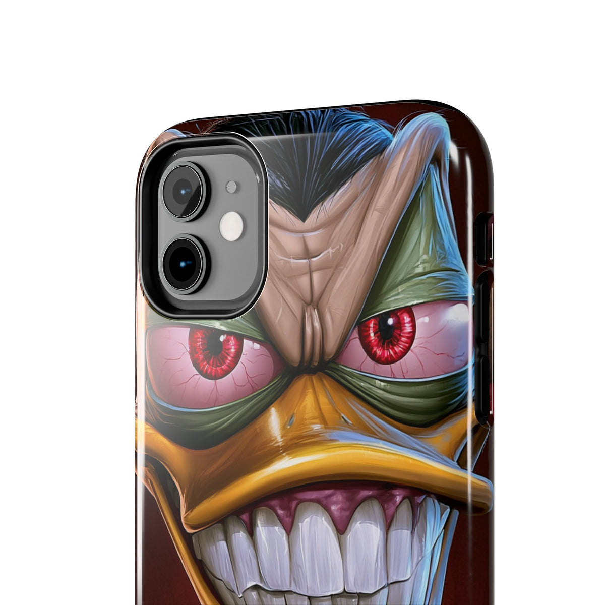 Funda Premium MINUX para iPhone y Samsung Galaxy - 3D Evil Duck 001