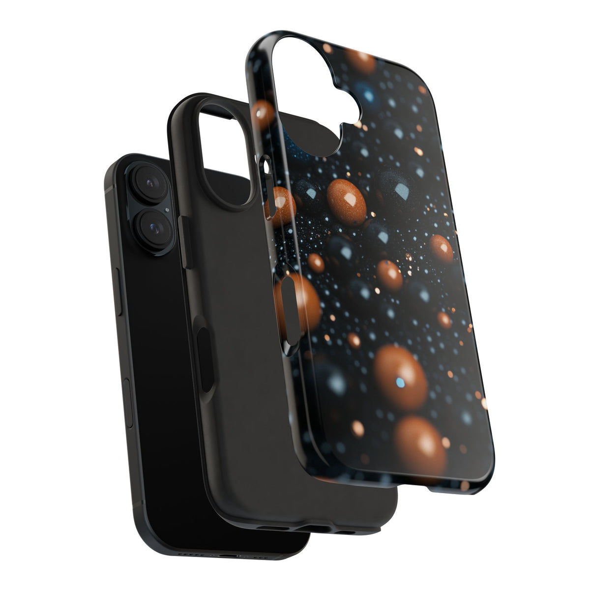 Fundas Premium MINUX para iPhone y Samsung Galaxy - Copper Pearl Constellation