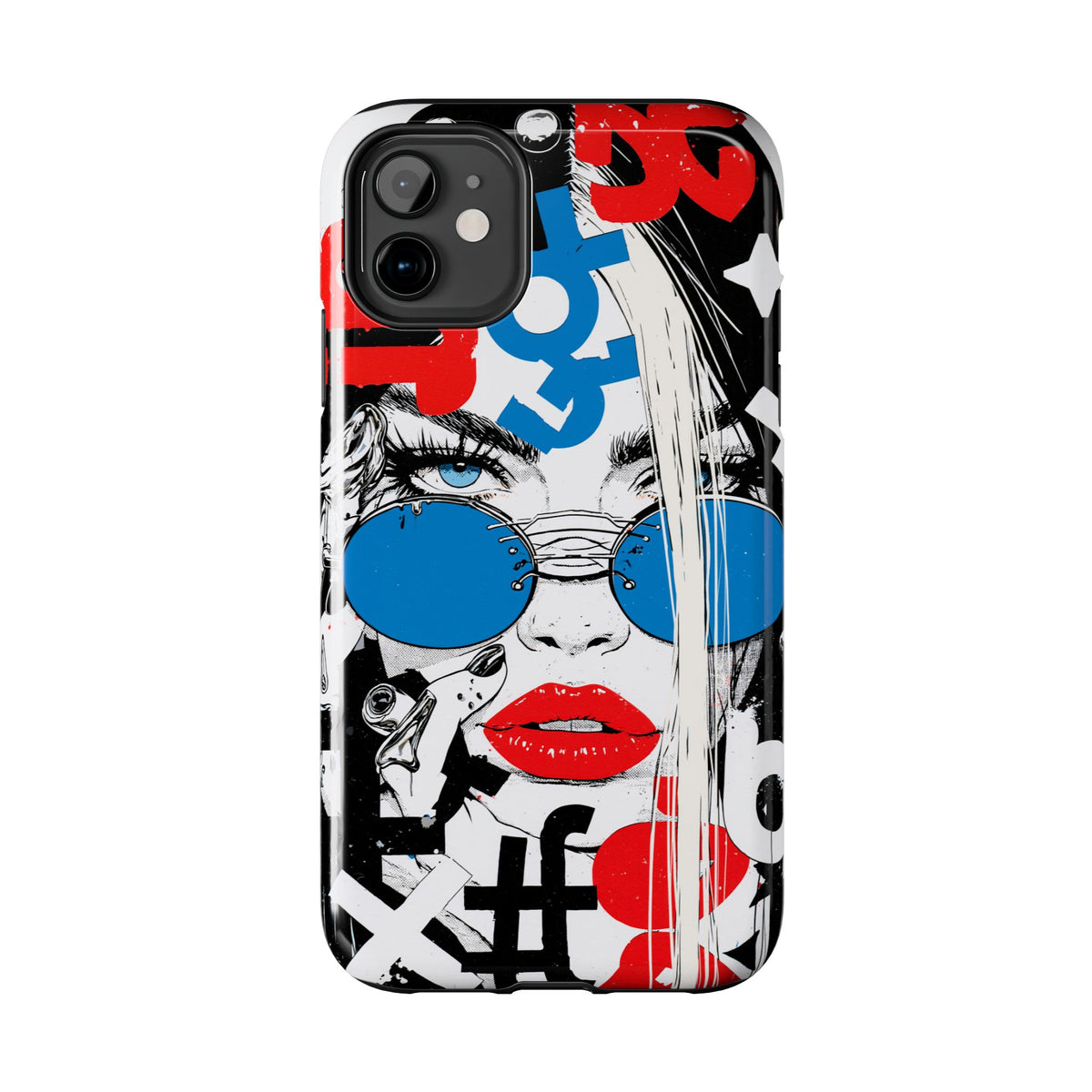 Fundas Premium MINUX para iPhone y Samsung Galaxy - Rebel Pop Portrait