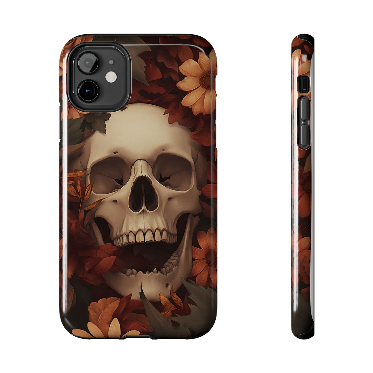 Minux Premium Case - Skull & Roses