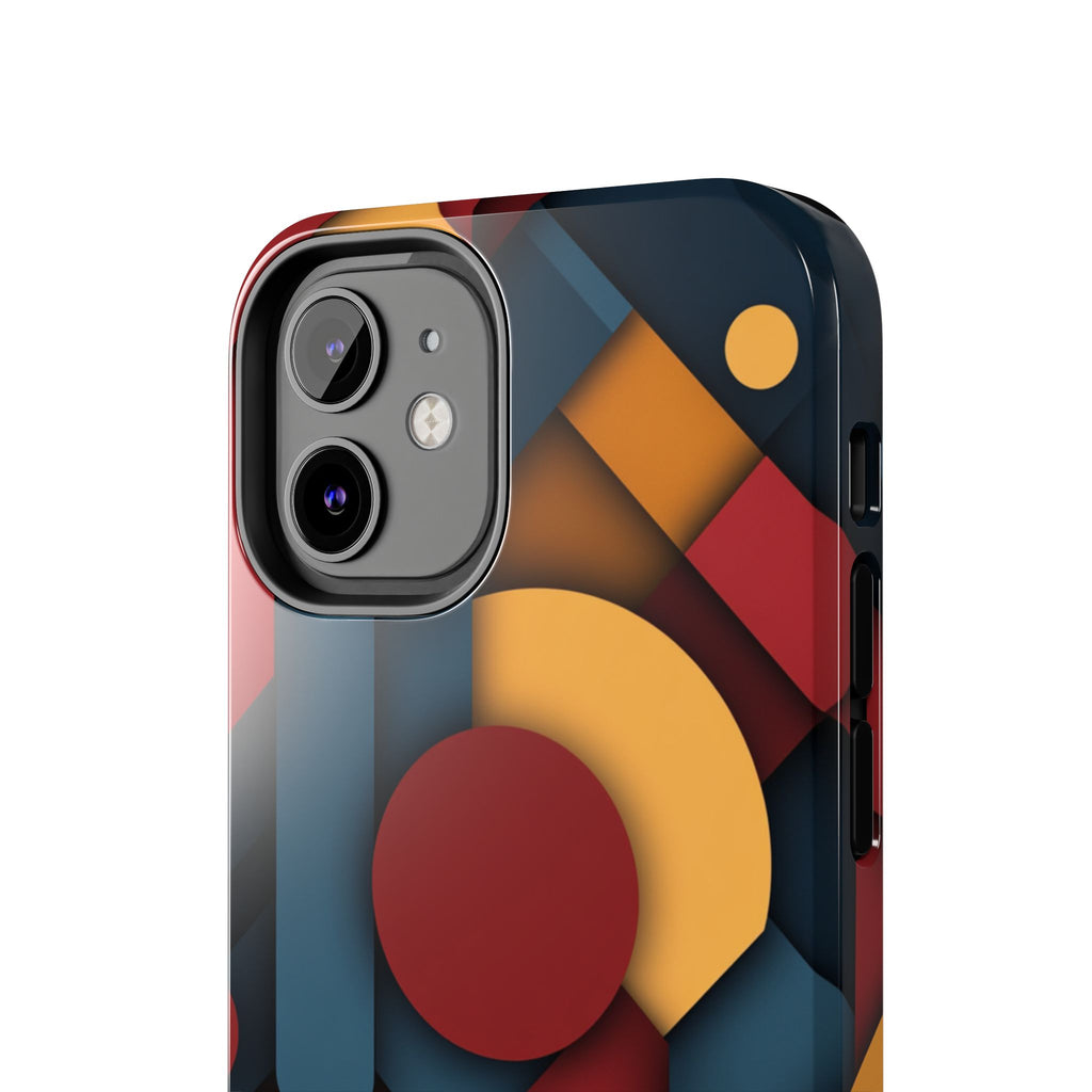 Fundas Premium MINUX para iPhone y Samsung Galaxy - Geometric Pulse